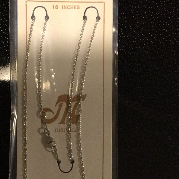 Marcin Sterling Silver 18” Chain - Picture 3 of 7